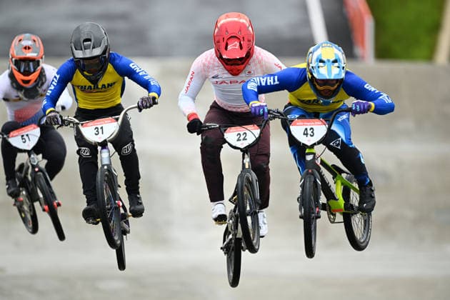 Hyoga Kiuchi (JPN), SEPTEMBER 28, 2026 - Cycling : Men s BMX Racing MOTOS at NAGOYA KEIRIN BMX during the Asian Games Aichi-Nagoya 2026 in Aichi, Japan. Noxthirdxpartyxsales  aflo_351608060 KenjiroxMatsuox