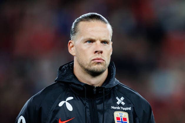 Norway v Portugal, UEFA Nations League, Oslo, Norway Oslo, Norway. 27th, September 2026. Goalkeeper Orjan Nyland of Norway seen during the UEFA Nations League match between Norway and Portugal at Ullevaal Stadion in Oslo. Norway, Oslo, Ullevaal Stadion  Copyright: xGonzalesxPhoto KetilxMartinsenx