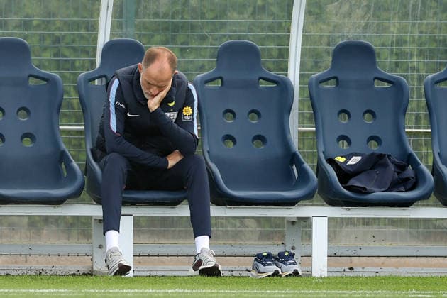 England MD-1 Training, Nations League Thomas Tuchel, Manager of England reacts during the England MD-1 training session ahead of the 2026 27 UEFA Nations League Group A3 match vs Czech Republic at Tottenham Hotspur Training Ground, Enfield, England on 28 September 2026 Credit: Tiego Grenho Every Second Media Editorial use only. All images are copyright Every Second Media Limited. No images may be reproduced without prior permission. Copyright: xIMAGO EveryxSecondxMediax ESM-2191-0004 TiegoxGrenhox xEveryxSecondxMediax