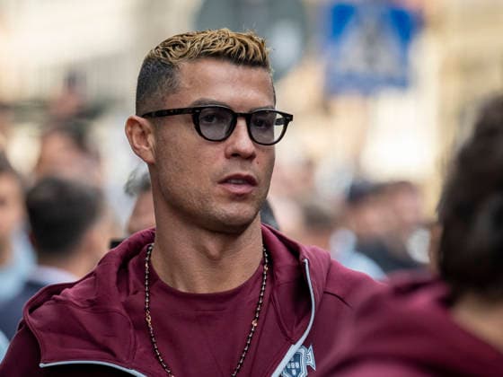 MALMO 2026-09-28 Cristiano Ronaldo and the rest of the Portugal national soccer team arrive at their hotel in Malmo, Sweden, on Monday Sept. 28, 2026. Portugal will face Denmark in a Nations League match in Copenhagen on Thursday, but are based in Malmo. MALMÖ SWEDEN x50090x