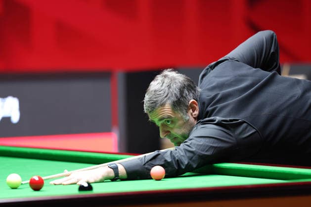 (260928) -- SHENZHEN, Sept. 28, 2026 -- Ronnie O Sullivan competes during the round 2 match between Ronnie O Sullivan of England and Jiang Jun of China at World Snooker Tour Shenzhen Open 2026 in Shenzhen, south China s Guangdong Province, Sept. 28, 2026. ) (SP)CHINA-SNOOKER-SHENZHEN OPEN (CN) LiangxXu 