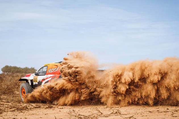 W2RC - RALLYE DU MAROC 2026 202 LATEGAN Henk (rsa), CUMMINGS Brett (rsa), Toyota Hilux GR, Toyota Gazoo Racing W2RC, FIA W2RC,ULT T1+, action, during the Prologue of the Rallye du Maroc 2026, 4th round of the 2026 WR2C Championship from September 28, 2026 in Agadir, Morocco - AgadirMorocco  Copyright: xFREDERICxLExFLOCxHx