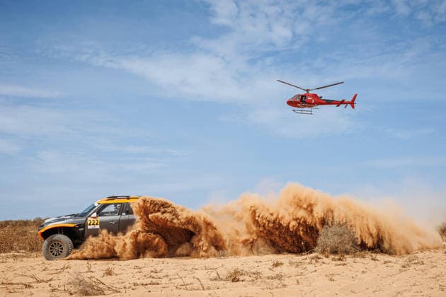 W2RC - RALLYE DU MAROC 2026 222 DE MEVIUS Guillaume (bel), BAUMEL Mathieu (fra), X-Raid Mini JCW 3.0i, X-Raid Team, FIA W2RC, ULT T1+, action, during the Prologue of the Rallye du Maroc 2026, 4th round of the 2026 WR2C Championship from September 28, 2026 in Agadir, Morocco - AgadirMorocco  Copyright: xFREDERICxLExFLOCxHx