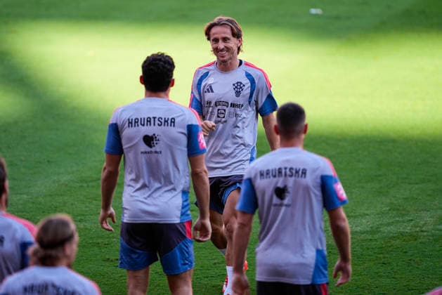 September 28, 2026, Sevilla, Sevilla, Spain: Luka Modric of Croatia during training session the UEFA Nations League 2026 27 group phase football match played between Spain and Croatia at Ramon Sanchez-Pizjuan stadium on September 28, 2026, in Sevilla, Spain. Croatia Training Session - UEFA Nations League 2026 27  - ZUMAa181 20260928_zaa_a181_024 Copyright: xJoaquoÂ­NxCorcherox