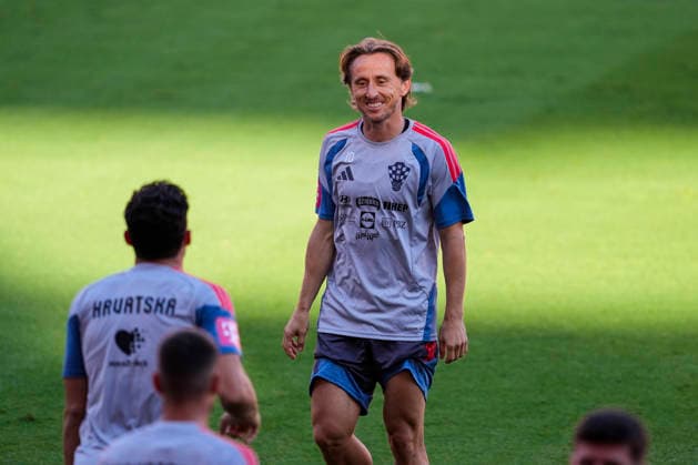 September 28, 2026, Sevilla, Sevilla, Spain: Luka Modric of Croatia during training session the UEFA Nations League 2026 27 group phase football match played between Spain and Croatia at Ramon Sanchez-Pizjuan stadium on September 28, 2026, in Sevilla, Spain. Sevilla Spain - ZUMAa181 20260928_zaa_a181_029 Copyright: xJoaquoÂ­NxCorcherox