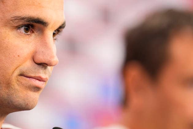 September 28, 2026, Sevilla, Sevilla, Spain: Fabian Ruiz of Spain attends his press conference, PK, Pressekonferenz before the UEFA Nations League 2026 27 group phase football match played between Spain and Croatia at Ramon Sanchez-Pizjuan stadium on September 28, 2026, in Sevilla, Spain. Sevilla Spain - ZUMAa181 20260928_zaa_a181_078 Copyright: xJoaquoÂ­NxCorcherox