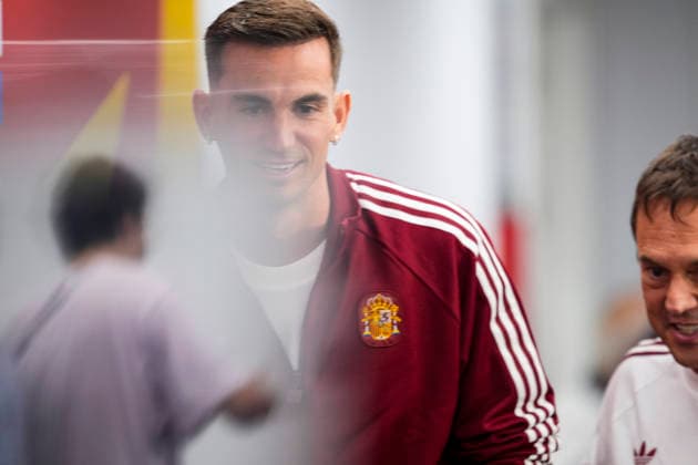 September 28, 2026, Sevilla, Sevilla, Spain: Fabian Ruiz of Spain attends his press conference, PK, Pressekonferenz before the UEFA Nations League 2026 27 group phase football match played between Spain and Croatia at Ramon Sanchez-Pizjuan stadium on September 28, 2026, in Sevilla, Spain. Sevilla Spain - ZUMAa181 20260928_zaa_a181_083 Copyright: xJoaquoÂ­NxCorcherox