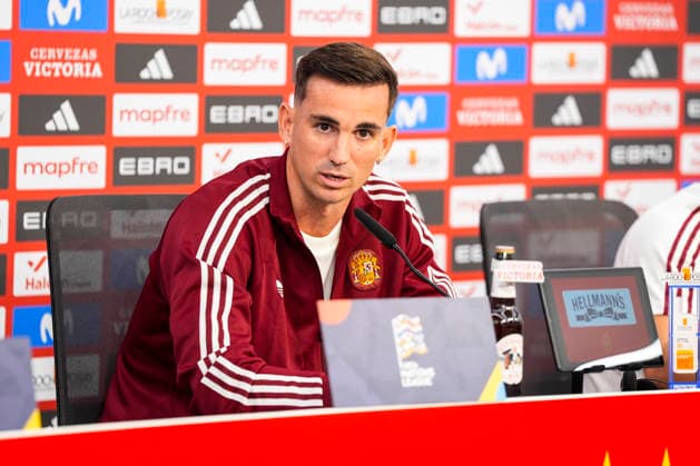 September 28, 2026, Sevilla, Sevilla, Spain: Fabian Ruiz of Spain attends his press conference, PK, Pressekonferenz before the UEFA Nations League 2026 27 group phase football match played between Spain and Croatia at Ramon Sanchez-Pizjuan stadium on September 28, 2026, in Sevilla, Spain. Spain Press Conference - UEFA Nations League 2026 27  - ZUMAa181 20260928_zaa_a181_079 Copyright: xJoaquoÂ­NxCorcherox