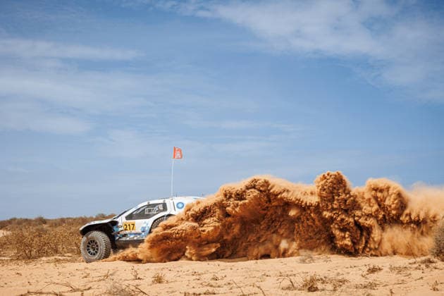 W2RC - RALLYE DU MAROC 2026 217 KROTOV Denis (kgz), ZHILTSOV Konstantin (kgz), Ford Raptor, M Rally Raid Team, FIA W2RC, ULT T1+, action, during the Prologue of the Rallye du Maroc 2026, 4th round of the 2026 WR2C Championship from September 28, 2026 in Agadir, Morocco - AgadirMorocco  Copyright: xFREDERICxLExFLOCxHx