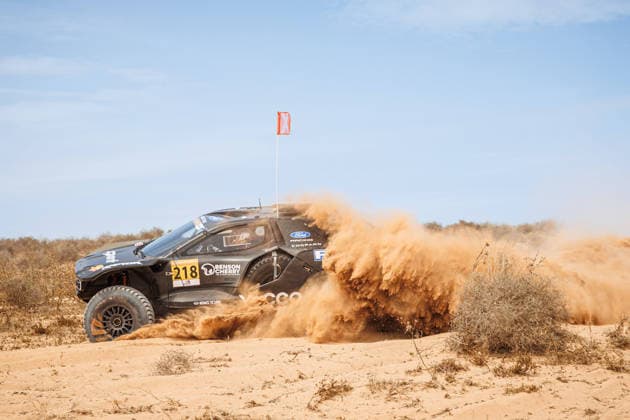 W2RC - RALLYE DU MAROC 2026 218 DUMAS Romain (fra), PES Anthony (fra), Ford Raptor, RD Limited, FIA W2RC, ULT T1+, action, during the Prologue of the Rallye du Maroc 2026, 4th round of the 2026 WR2C Championship from September 28, 2026 in Agadir, Morocco - AgadirMorocco  Copyright: xFREDERICxLExFLOCxHx
