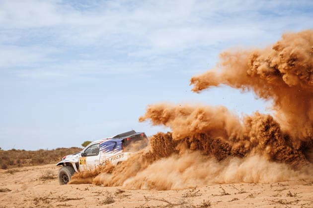 W2RC - RALLYE DU MAROC 2026 210 GARCES Hernan (chi), LATRACH Juan Pablo (chi), Toyota Hilux GR, Overdrive Racing, FIA W2RC, ULT T1+, action, during the Prologue of the Rallye du Maroc 2026, 4th round of the 2026 WR2C Championship from September 28, 2026 in Agadir, Morocco - AgadirMorocco  Copyright: xFREDERICxLExFLOCxHx