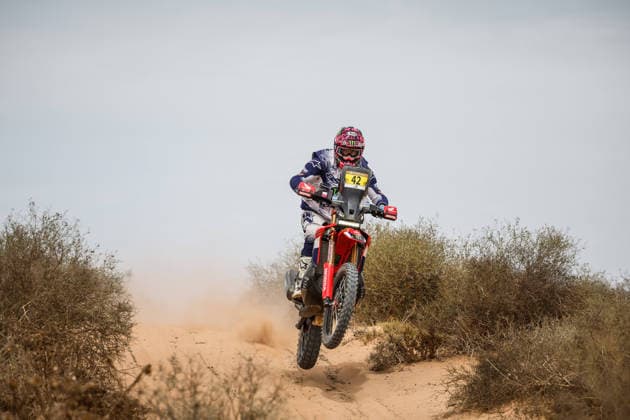 W2RC - RALLYE DU MAROC 2026 42 VAN BEVEREN Adrien (fra), Monster Energy Honda HRC, Honda CRF 450, FIM W2RC, Rally GP, action, during the Prologue of the Rallye du Maroc 2026, 4th round of the 2026 WR2C Championship from September 28, 2026 in Agadir, Morocco - AgadirMorocco  Copyright: xFREDERICxLExFLOCxHx