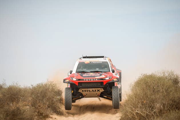 W2RC - RALLYE DU MAROC 2026 203 QUINTERO Seth (usa), SHORT Andrew (usa), Toyota Hilux GR, Toyota Gazoo Racing W2RC, FIA W2RC, ULT T1+, action, during the Prologue of the Rallye du Maroc 2026, 4th round of the 2026 WR2C Championship from September 28, 2026 in Agadir, Morocco - AgadirMorocco  Copyright: xFREDERICxLExFLOCxHx