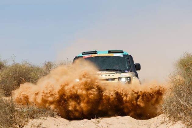 W2RC - RALLYE DU MAROC 2026 504 PRICE Sara (usa), BERRIMAN Sean (usa), Defender Dakar D7X-R, Defender Rally, FIA W2RC, STK STK, action during the Prologue of the Rallye du Maroc 2026, 4th round of the 2026 WR2C Championship from September 28, 2026 in Agadir, Morocco - AgadirMorocco  Copyright: xFREDERICxLExFLOCxHx