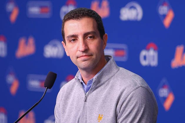 Mets David Stearns Year End press conference, PK, Pressekonferenz New York Mets President of Baseball Operations David Stearns speaks to the media during a press conference in the Shannon Forde Press Conference Room at Citi Field in Corona, on September 28, 2026. Flushing, Queens N.Y. United States  Copyright: xGordonxDonovanx originalFilename:donovan-mlbphila260928_nptPW.jpg