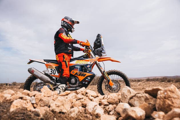 W2RC - RALLYE DU MAROC 2026 DOVEZE Mathieu (fra), BAS World KTM Team, KTM 450 Rally Factory Replica, FIM W2RC, Rally 2, portrait during the Prologue of the Rallye du Maroc 2026, 4th round of the 2026 WR2C Championship from September 28, 2026 in Agadir, Morocco - AgadirMorocco  Copyright: xDamienxSaulnierx