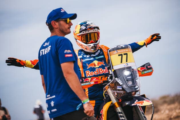 W2RC - RALLYE DU MAROC 2026 BENAVIDES Luciano (arg), Red Bull KTM Factory Racing, KTM 450 Rally Factory, FIM W2RC, Rally GP, portrait during the Prologue of the Rallye du Maroc 2026, 4th round of the 2026 WR2C Championship from September 28, 2026 in Agadir, Morocco - AgadirMorocco  Copyright: xDamienxSaulnierx