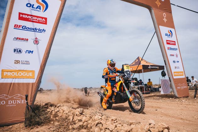 W2RC - RALLYE DU MAROC 2026 77 BENAVIDES Luciano (arg), Red Bull KTM Factory Racing, KTM 450 Rally Factory, FIM W2RC, Rally GP, action during the Prologue of the Rallye du Maroc 2026, 4th round of the 2026 WR2C Championship from September 28, 2026 in Agadir, Morocco - AgadirMorocco  Copyright: xDamienxSaulnierx