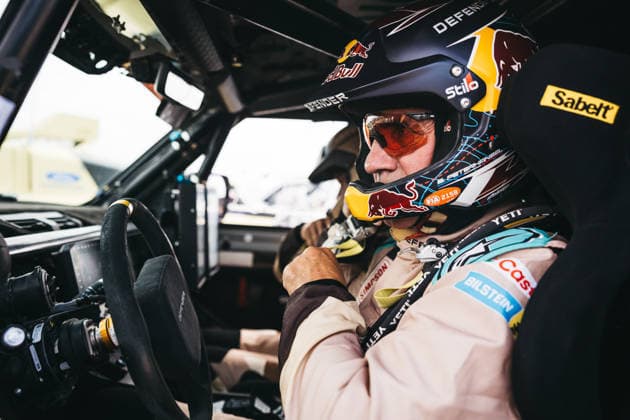 W2RC - RALLYE DU MAROC 2026 PETERHANSEL StÃ phane (fra), Defender Dakar D7X-R, Defender Rally, FIA W2RC, STK STK, portrait during the Prologue of the Rallye du Maroc 2026, 4th round of the 2026 WR2C Championship from September 28, 2026 in Agadir, Morocco - AgadirMorocco  Copyright: xDamienxSaulnierx