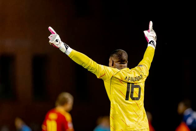 BRUSSEL - Frankrijk goalkeeper Mike Maignan during the UEFA Nations League match between Belgie and Frankrijk at Koning Boudewijn Stadion on 28 September 2026 in Brussel, Belgie. (Photo by DeFodi Images) -
