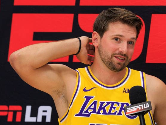 September 28, 2026, El Segundo, California, USA: Luka Doncic 77 of the Los Angeles Lakers attends Media Day on Monday September 28, 2026 at the UCLA Health Training Center in El Segundo, California. JAVIER ROJAS PI El Segundo USA - ZUMAp124 20260928_zaa_p124_051 Copyright: xJavierxRojasx