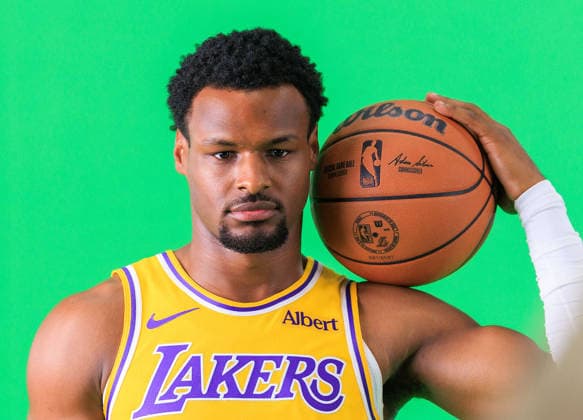 September 28, 2026, El Segundo, California, USA: Bronny James 9 of the Los Angeles Lakers at Media Day on Monday September 28, 2026 at the UCLA Health Training Center in El Segundo, California. JAVIER ROJAS PI El Segundo USA - ZUMAp124 20260928_zaa_p124_136 Copyright: xJavierxRojasx