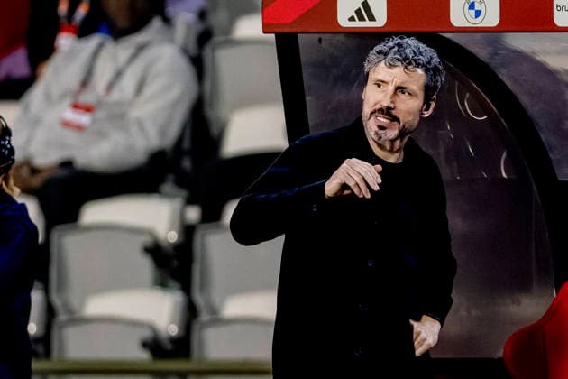 BRUSSEL - BelgiÃ« head coach Mark van Bommel during the UEFA Nations League match between Belgie and Frankrijk at Koning Boudewijn Stadion on 28 september 2026 in Brussel, Belgie. (Photo by DeFodi Images) -