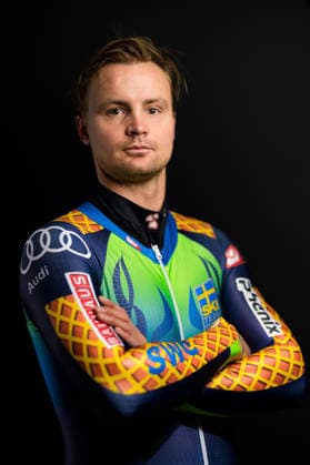 260928 Felix MonsÃ n of the Swedish national alpine skiing team poses for a portrait on September 28, 2026 in Stockholm. Photo: Joel Marklund BILDBYRAN kod JM JM0856 bbeng alpint alpine skiing sverige sweden porträtt portrait Copyright: JOELxMARKLUND BB260928JM162