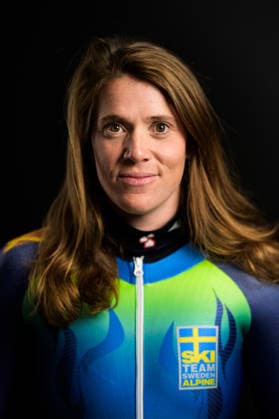 260928 Sara Hector of the Swedish national alpine skiing team poses for a portrait on September 28, 2026 in Stockholm. Photo: Joel Marklund BILDBYRAN kod JM JM0856 bbeng alpint alpine skiing sverige sweden porträtt portrait dam Copyright: JOELxMARKLUND BB260928JM220