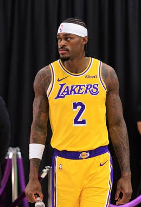 September 28, 2026, El Segundo, California, USA: Jarred Vanderbilt 2 of the Los Angeles Lakers at Media Day on Monday September 28, 2026 at the UCLA Health Training Center in El Segundo, California. JAVIER ROJAS PI El Segundo USA - ZUMAp124 20260928_zaa_p124_151 Copyright: xJavierxRojasx