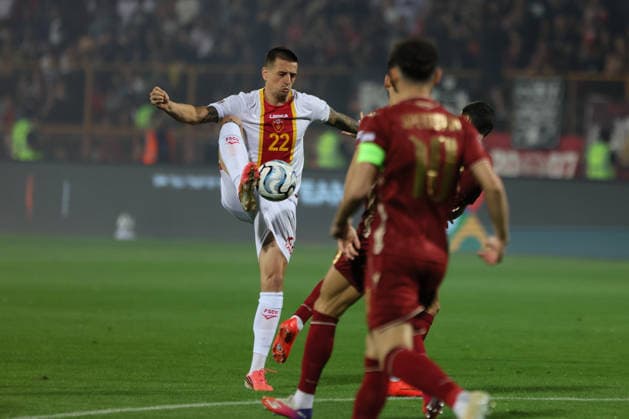Armenia v Montenegro - UEFA Nations League 2026 27 League C Group C2 Stefan Loncar of Montenegro is pictured during the UEFA Nations League 2026 27 League C Group C2 match at Vazgen Sargsyan Republican Stadium in Yerevan, Armenia, on September 28, 2026. Yerevan Armenia  Copyright: xGurgenxHakobyanx originalFilename:hakobyan-uefanati260928_npIom.jpg