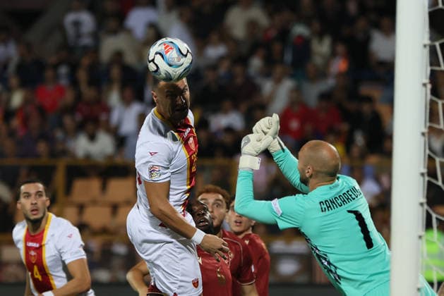 Armenia v Montenegro - UEFA Nations League 2026 27 League C Group C2 Milutin Osmajic of Montenegro during the UEFA Nations League 2026 27 League C Group C2 match at Vazgen Sargsyan Republican Stadium in Yerevan, Armenia, on September 28, 2026. Yerevan Armenia  Copyright: xGurgenxHakobyanx originalFilename:hakobyan-uefanati260928_npVTd.jpg