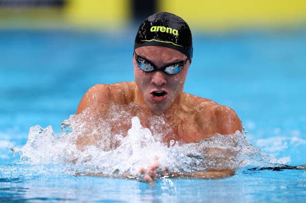 September 29, 2026, Sydney, Nsw, Australia: JOSHUA COLLETT competes in the MenÃ¢â‚¬â ¢s 100m breaststroke heats during the 2026 Australian Short Course Championships. Sydney Australia - ZUMAt173 20260929_zsp_t173_008 Copyright: xStephanexThomasx