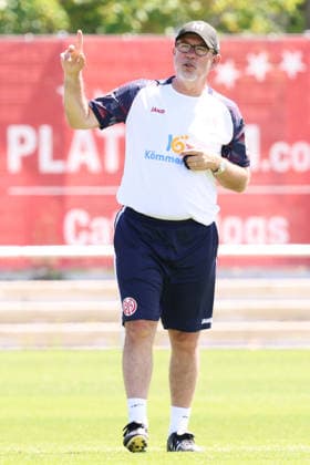 URS FISCHER TRAINING 1. FSV MAINZ 05 MAINZ