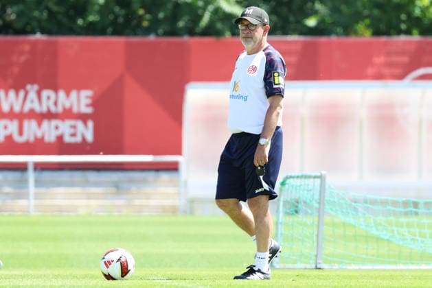 URS FISCHER TRAINING 1. FSV MAINZ 05 MAINZ