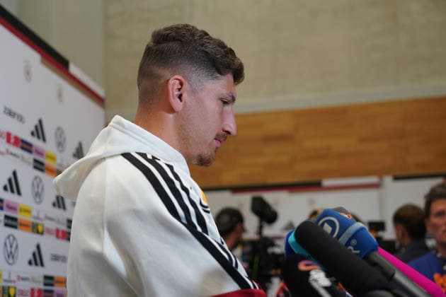 Vitaly Janelt (Deutschland Germany) - Herzo Base 29.09.2026: Deutsche Nationalmannschaft Nations League Vorbereitung, Home Ground, HerzoBase, World of Adidas, Herzogenaurach