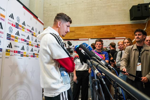 Vitaly Janelt (Deutschland Germany) - Herzo Base 29.09.2026: Deutsche Nationalmannschaft Nations League Vorbereitung, Home Ground, HerzoBase, World of Adidas, Herzogenaurach