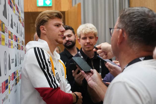 Finn Jeltsch (Deutschland Germany) - Herzo Base 29.09.2026: Deutsche Nationalmannschaft Nations League Vorbereitung, Home Ground, HerzoBase, World of Adidas, Herzogenaurach