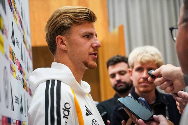 Finn Jeltsch (Deutschland Germany) - Herzo Base 29.09.2026: Deutsche Nationalmannschaft Nations League Vorbereitung, Home Ground, HerzoBase, World of Adidas, Herzogenaurach