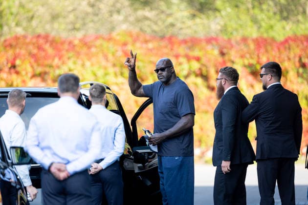 Shaquille O Neal atvyko i Lietuva. Vilnius, 2026-09-29