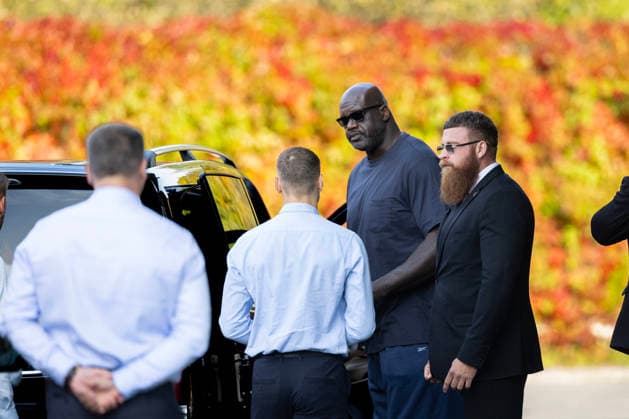 Shaquille O Neal atvyko i Lietuva. Vilnius, 2026-09-29