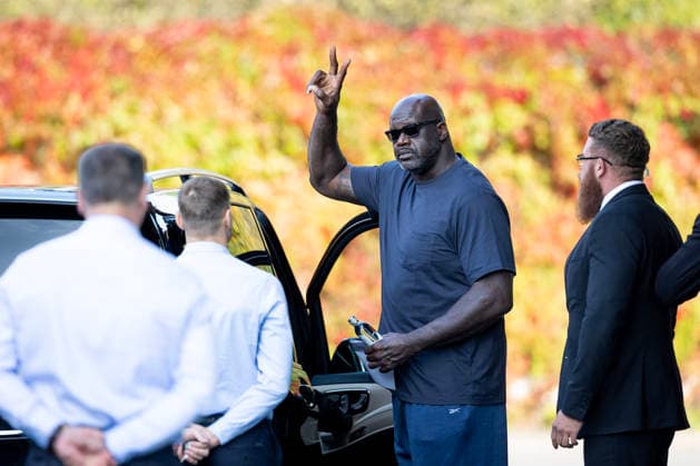 Shaquille O Neal atvyko i Lietuva. Vilnius, 2026-09-29