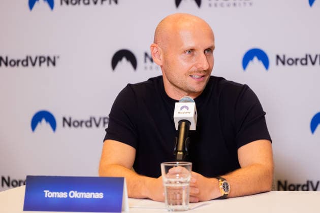 Tomas Okmanas ir Eimantas Sabaliauskas kartu su NBA, Basketball Herren, USA legenda ir verslininku Shaquille‘u O Nealu pristate nauja pasauline partneryste. Vilnius, 2026-09-29. Vilnius Lietuva Copyright: xPatricijaxAdamoviÄx