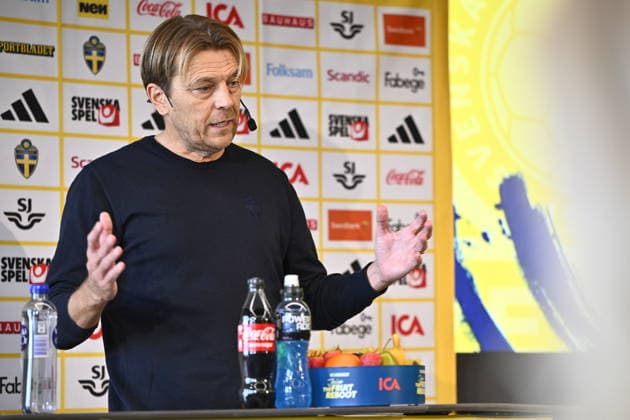 STOCKHOLM, SWEDEN 20260929 Women s national team, Nationalteam captain Tony Gustavsson presents the squad for the World Cup playoff matches against Lithuania. STOCKHOLM SWEDEN x12270x