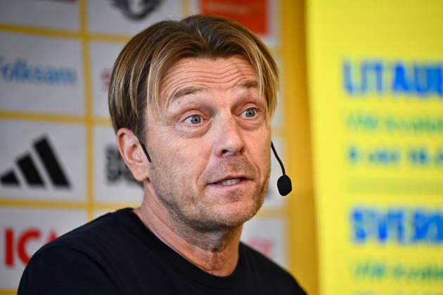 STOCKHOLM, SWEDEN 20260929 Women s national team, Nationalteam captain Tony Gustavsson presents the squad for the World Cup playoff matches against Lithuania. STOCKHOLM SWEDEN x12270x