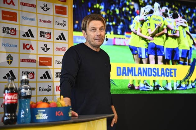 STOCKHOLM, SWEDEN 20260929 Women s national team, Nationalteam captain Tony Gustavsson presents the squad for the World Cup playoff matches against Lithuania. STOCKHOLM SWEDEN x12270x