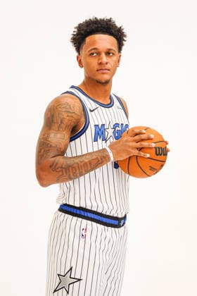 Orlando Magic Media Day 2026, Orlando, Florida, USA Orlando, Florida, USA, September 28, 2026, Paolo Banchero 5 during the Orlando Magic Media Day at the Advent Health Training Center. Copyright: xMartyxJean-Louisx