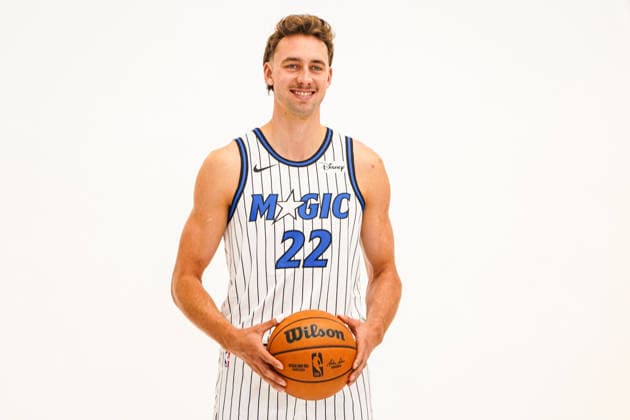 Orlando Magic Media Day 2026, Orlando, Florida, USA Orlando, Florida, USA, September 28, 2026, Franz Wagner 22 during the Orlando Magic Media Day at the Advent Health Training Center. Copyright: xMartyxJean-Louisx