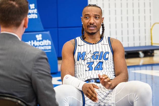 Orlando Magic Media Day 2026, Orlando, Florida, USA Orlando, Florida, USA, September 28, 2026, Wendell Carter Jr 34 during the Orlando Magic Media Day at the Advent Health Training Center. Copyright: xMartyxJean-Louisx