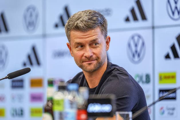 GER, Frankfurt, Pressekonferenz mit Nia Künzer, Christian Wück und Michael Urbansky, hybride Medienrunde, DFB, Start WM-Saison, Deutsche Nationalmannschaft, DFB Campus im Bild:Michael Urbansky (Bundestrainer Deutschland U23, Deutsche Nationalmannschaft), DFB Pressekonferenz, PK zum Start der WM Saison der Deutschen Nationalmannschaft der Frauen und der U23 am DFB Campus DFB DFL REGULATIONS PROHIBIT ANY USE OF PHOTOGRAPHS AS IMAGE SEQUENCES AND OR QUASI-VIDEO, 29.09.2026 Copyright: HMBxMedia HendrikxHamelau